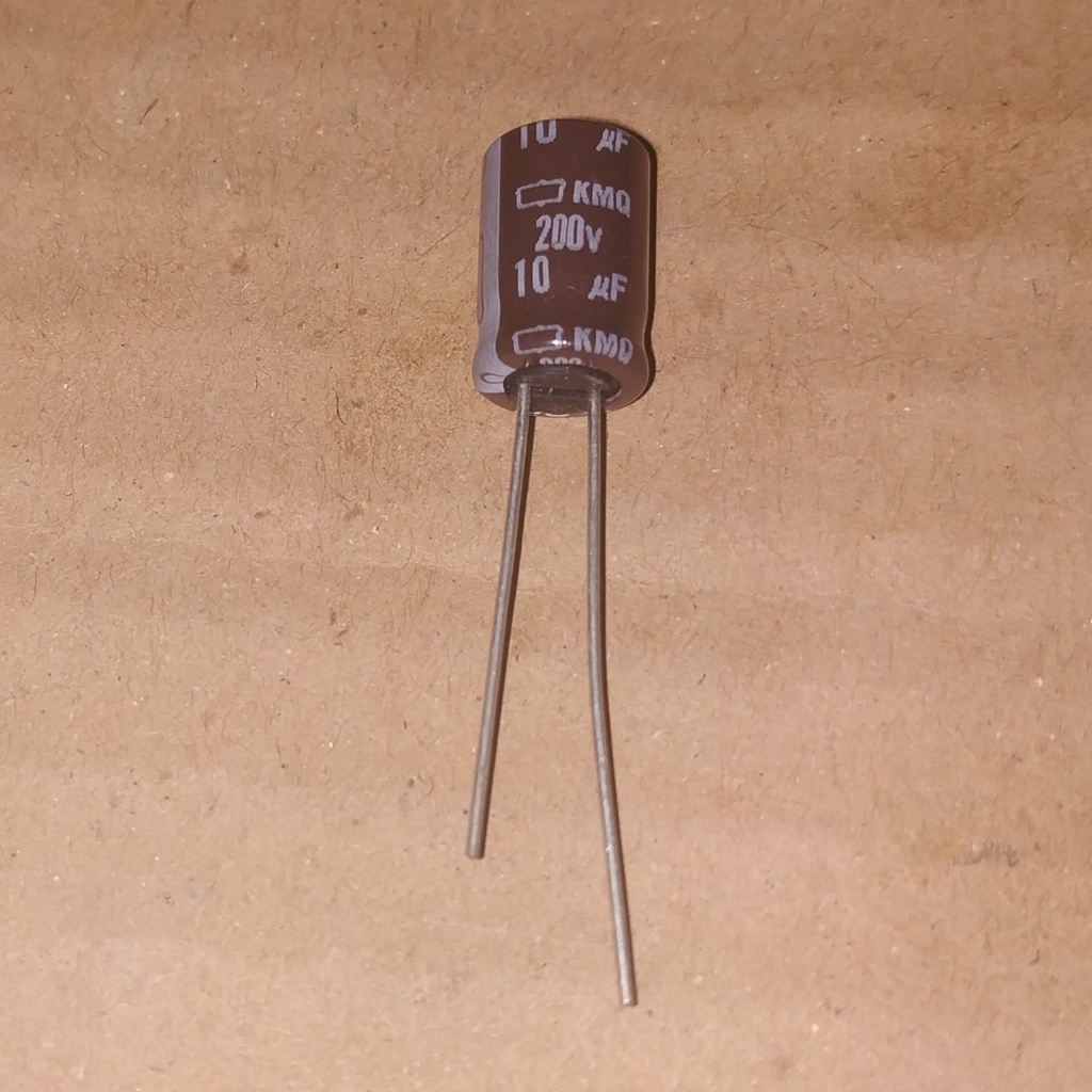 C Elco Elko 10uF 200V 10 uF 200 V
