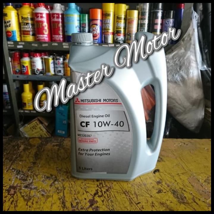 GRATIS ONGKIR OLI DIESEL MITSUBISHI CF 10W-40 GALON 5 LITER 