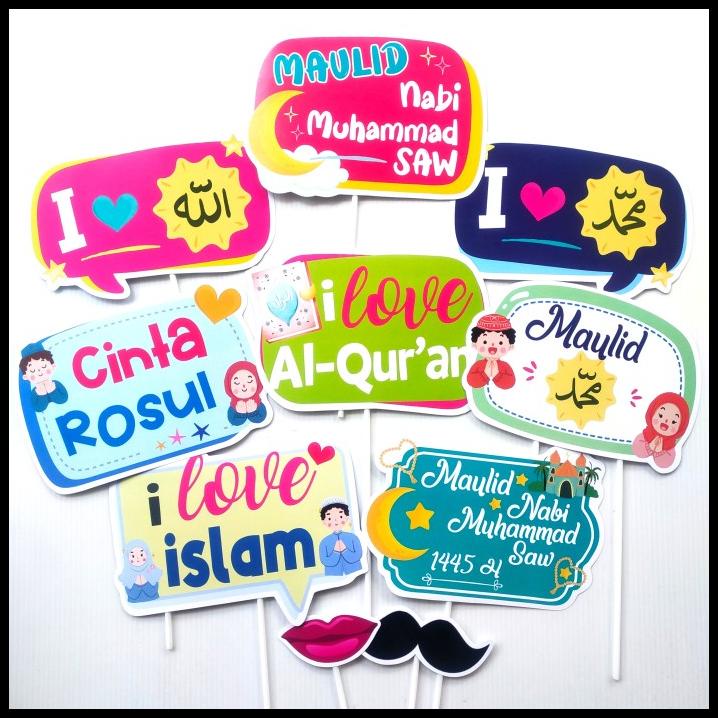 HOT DEAL PROPS MAULID NABI MUHAMMAD PROPS PHOTOBOOTH 