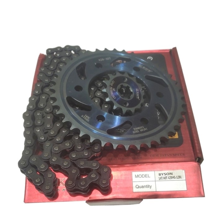 Paket Gear Set Karbu/Gear Paket Byson Fi/Paket Gir Rante Byson