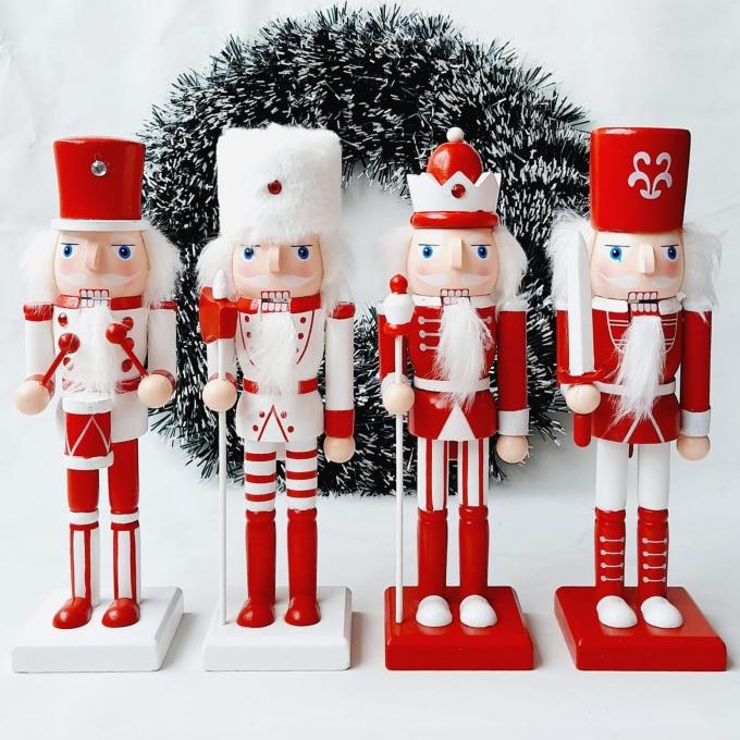 

Natal Patung Nutprajurit Inggris Pajangan Kayu Nutcraker Kado Natal Berkualitas