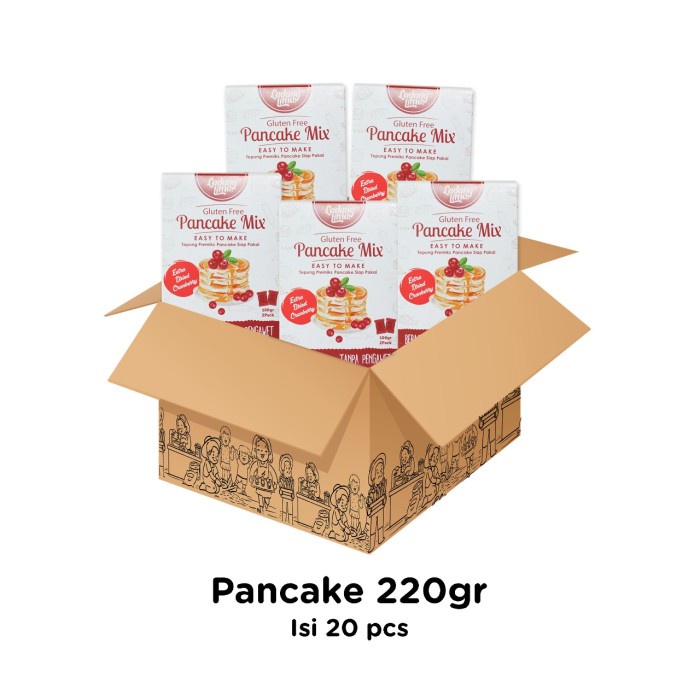

Bettifer Pancake Mix 220Gr Kartonan