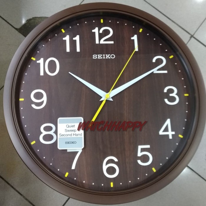 ✅New Ori J Dinding Seiko Original Qxa757B Quietsweep Qxa757Z Motif Kayu Qxa757 Limited