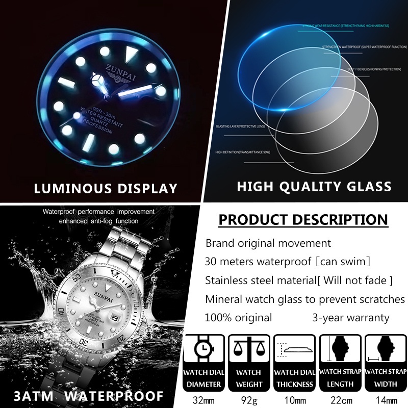 [EXCLUSIVE] BEST QUALITY WISHDOIT Jam Tangan Wanita Anti Air Kecil Perempuan Woman Watches Original