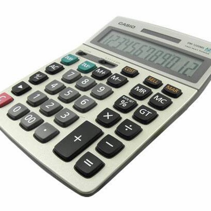 

CASIO DM-1200 - KALKULATOR MEJA ORIGINAL TERBARU