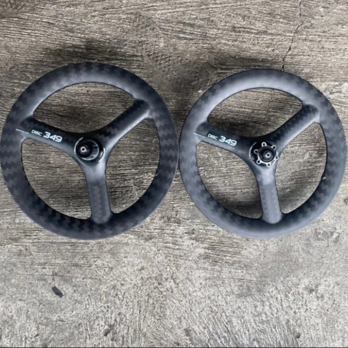 Promo Wheelset Carbon Nautilus 16 349 16+ Discbrake New Murah
