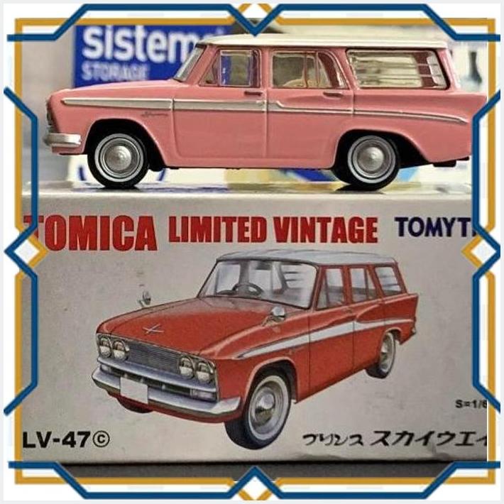 [TTJ] Prince Skyway Tomica Limited Vintage LV-47c