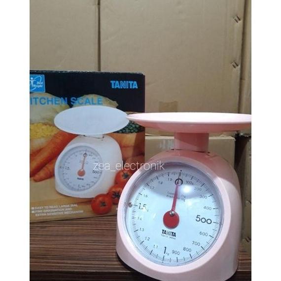 Timbangan Manual Tanita 1122 (Pink) Timbangan Dapur 2Kg Original Daniaorina