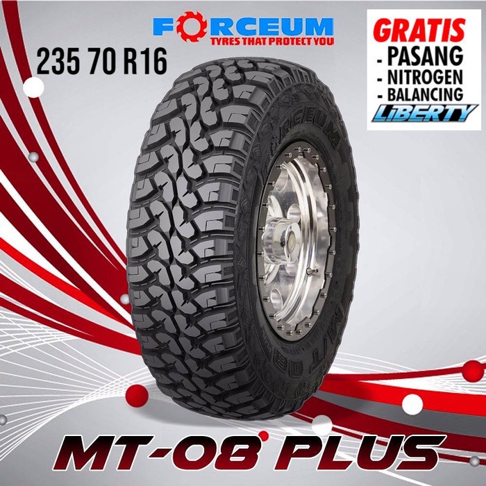 Ban Mobil Mt 235 70 R16 Forceum Mt 08 Plus, Ban Mobil Pacul 235 70 R16 Star