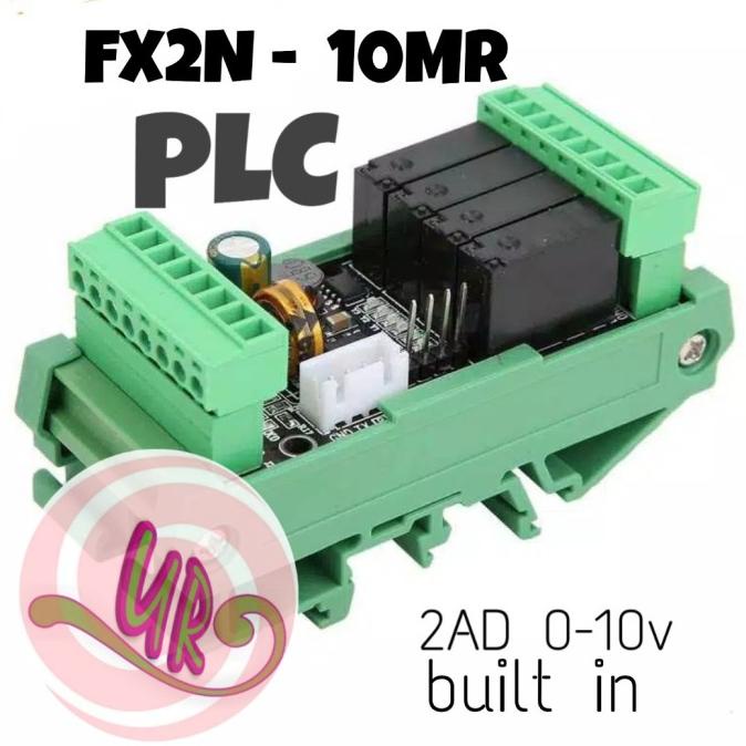 PLC fx2n10mr control fx2n 10mr 2AD 10v built in more strong than fx1n Termurah