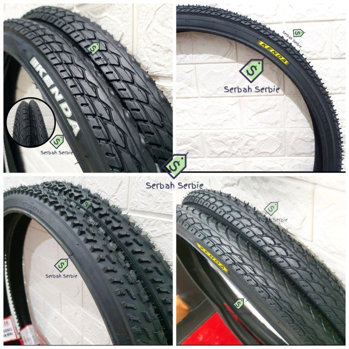 BAN LUAR SEPEDA 26X1.75 KENDA TIRE 26 X 175 1.75 26X175 MTB FEDERAL ORIGINAL