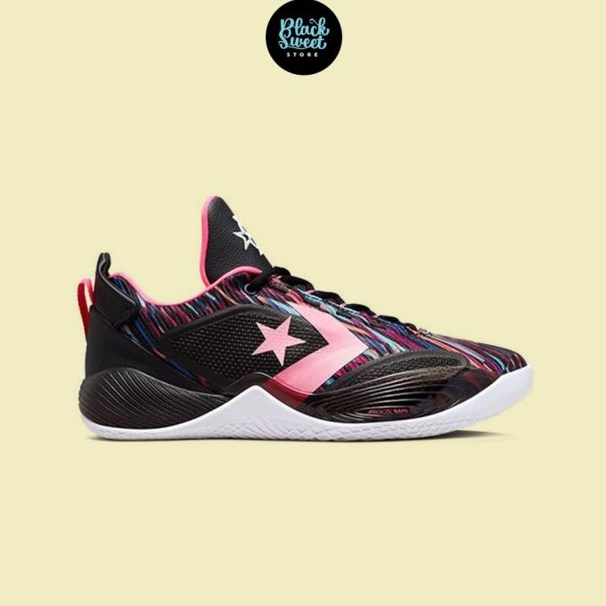 Ready Sepatu Basket Converse All Star Bb Shift Black Neon Pink