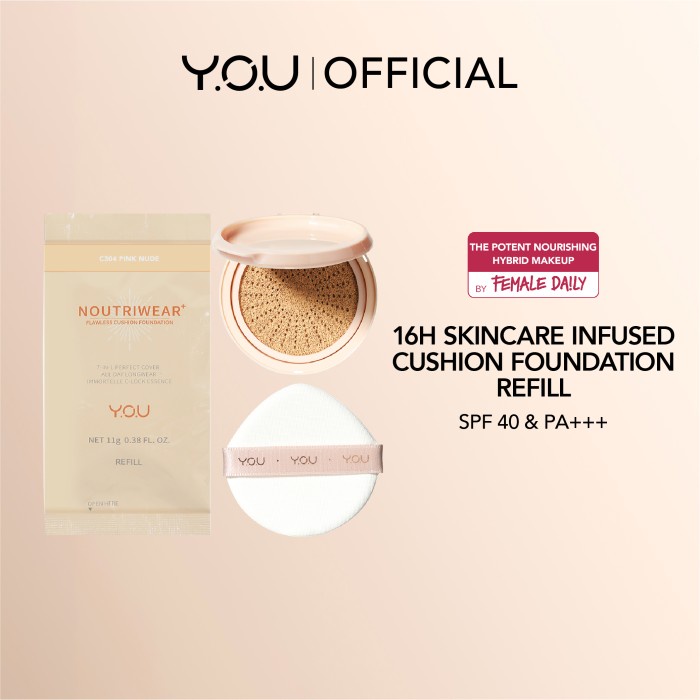 REFILL YOU NOUTRIWEAR+ FLAWLESS CUSHION FOUNDATION
