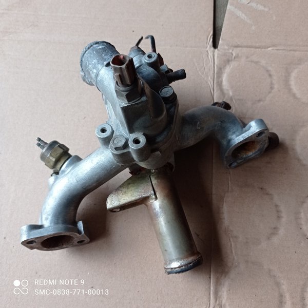 Rumah House Thermosthat Pipa Inlet Outlet Mitsubishi Galant V6 Lele Copotan