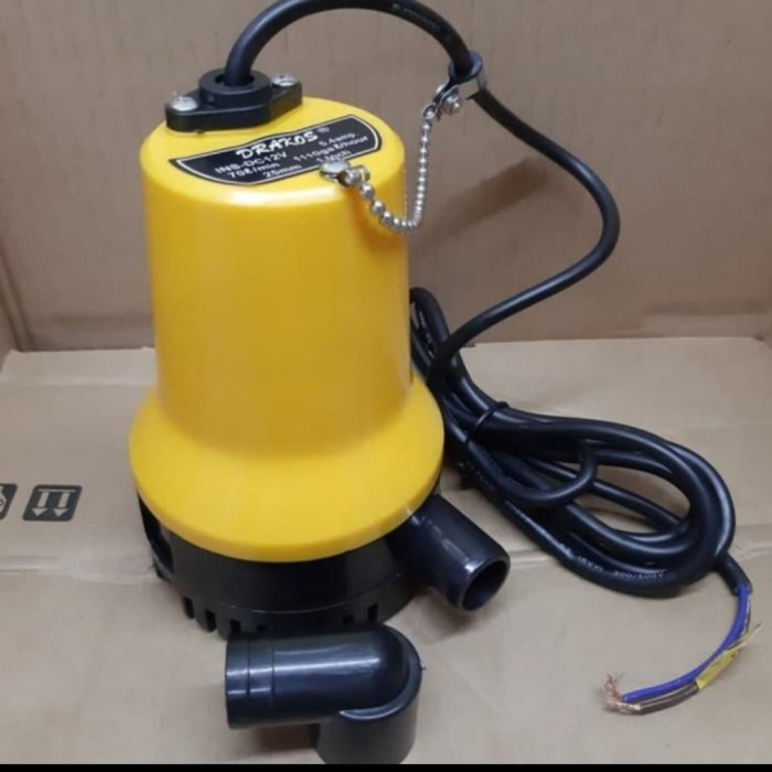 ✅New Ori Pompa Celup 24Volt Submersible Pump Drakos Pompa Celup Air Berkualitas