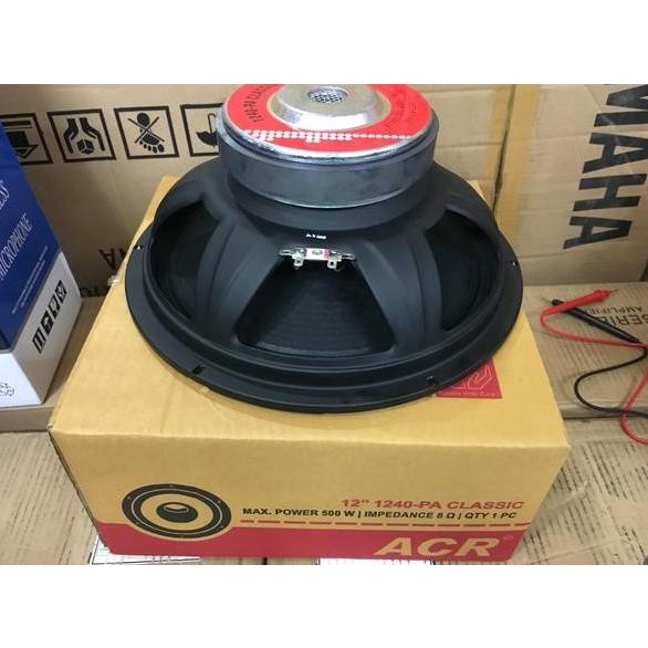 Speaker 12inch Full Range Acr 1240 Pa Classic Original