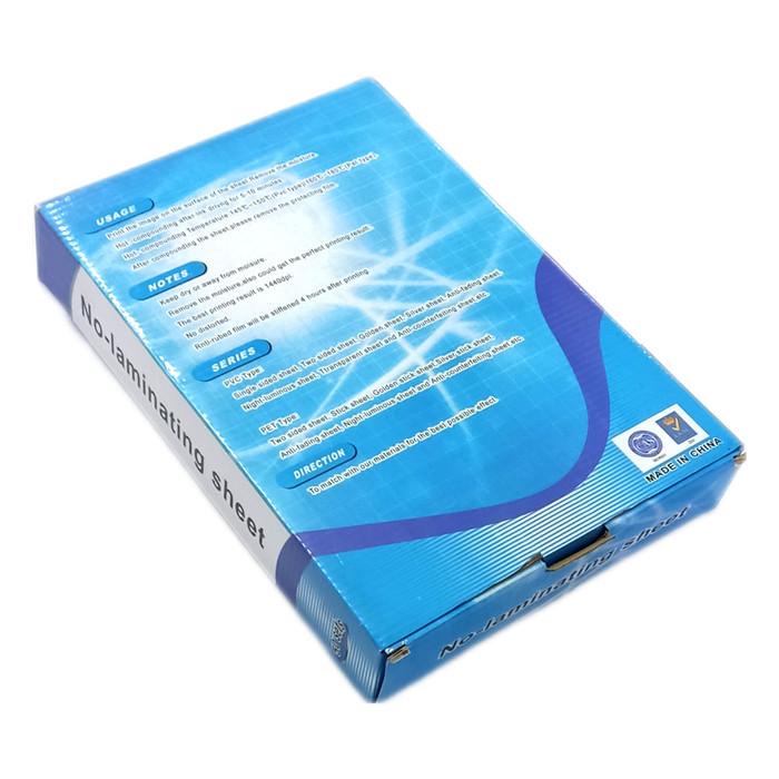

Bahan Kertas Pvc Id Card A4 Instan 0.76 Mm White - 50 Set