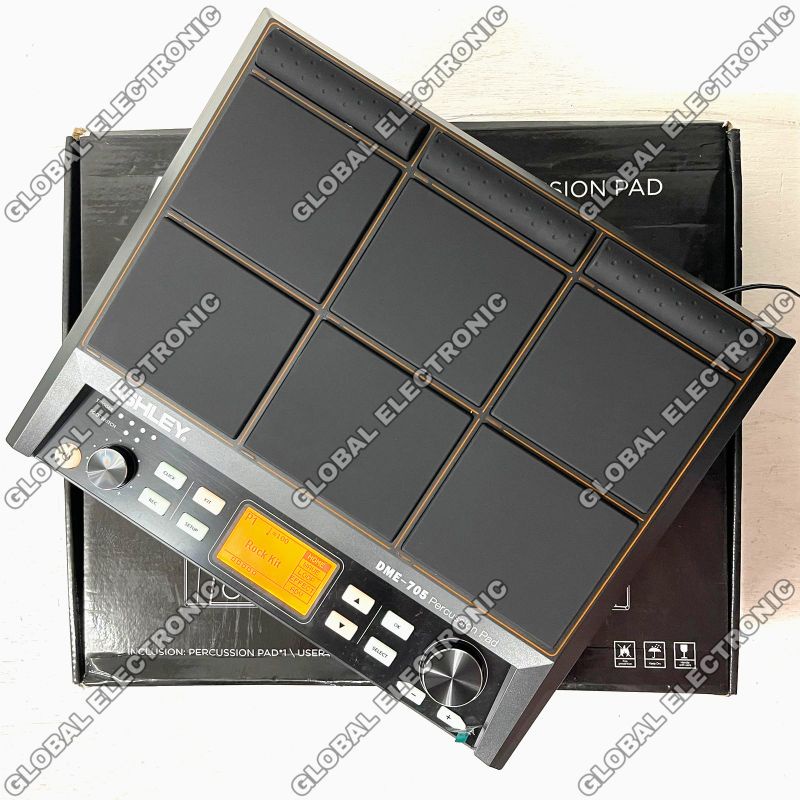 Drum Electrik Ashley Dme 705 / Dme705 Electric Percussion Pad Ashley Dme705 Pad