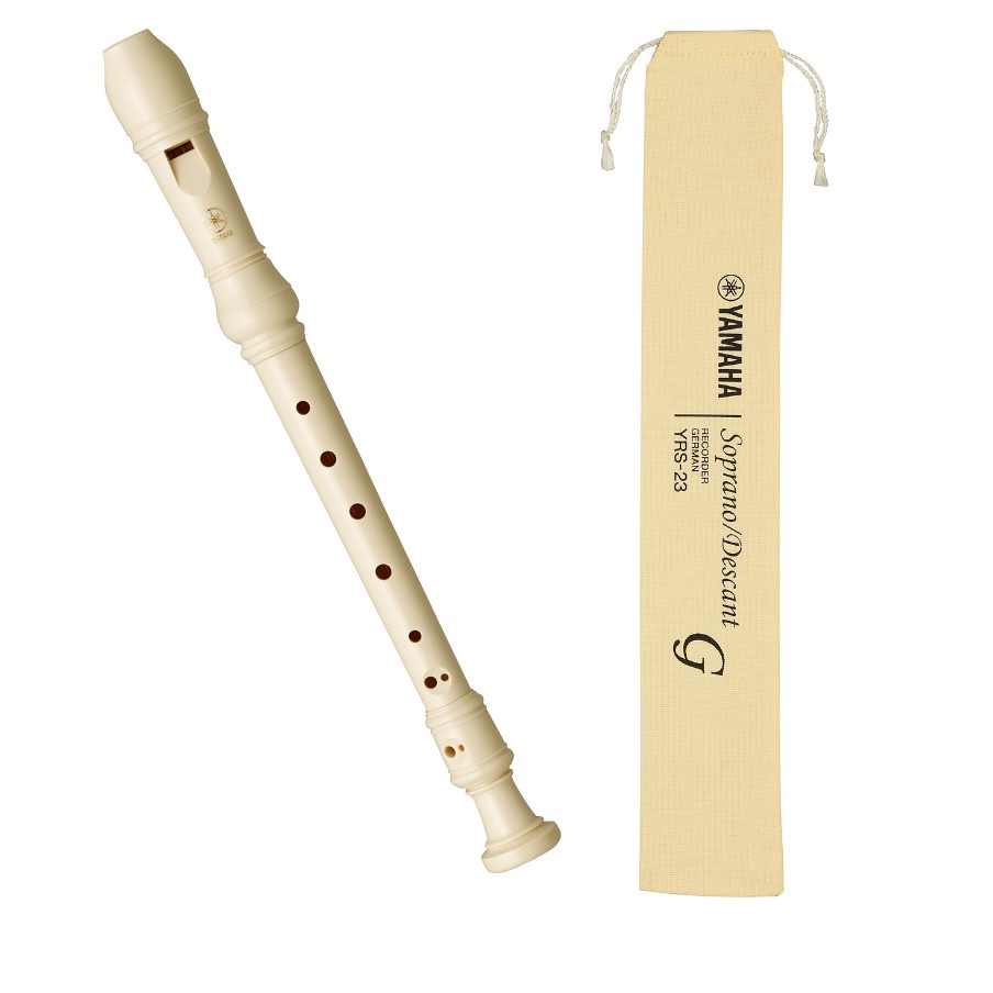 Recorder Yamaha Yrs 23 / Yrs-23 Recorder Yrs23 / Recorder White