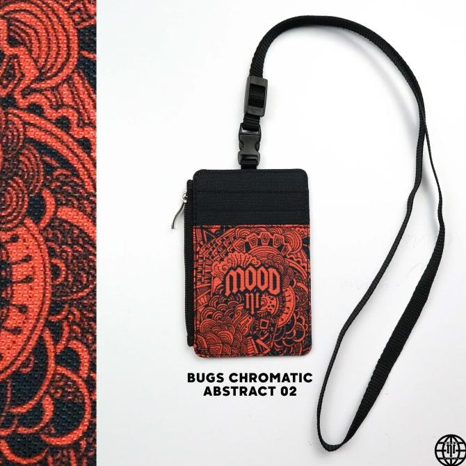 

ID CARD HOLDER NAME TAG - BUGS CHROMATIC by Mood Adventure