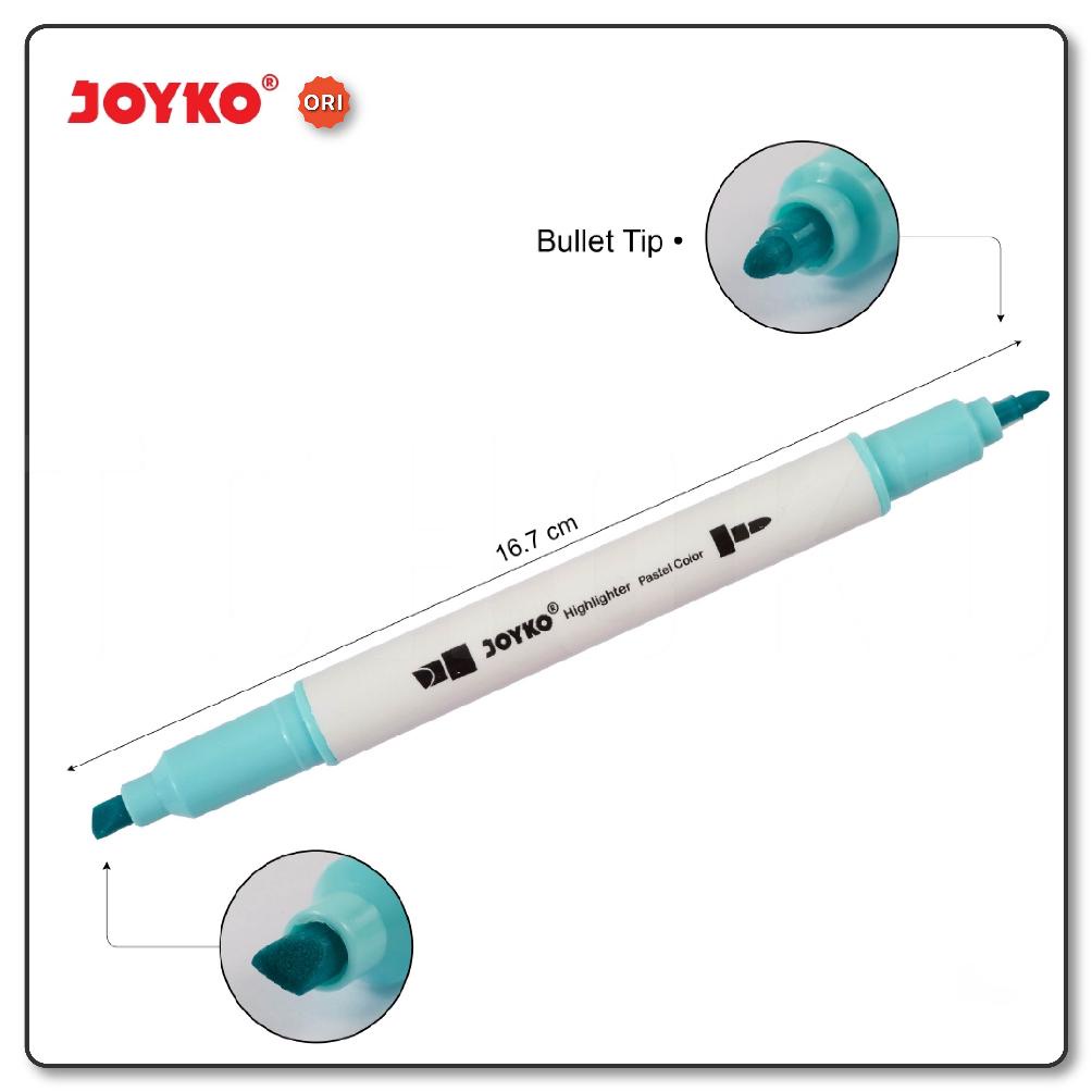 

Miliki Joyko - HL-54 Set Highlighter Pastel - Stabilo Pastel .,