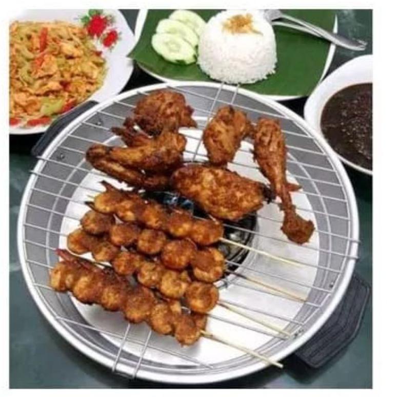 Diskon Besar Tsb Panggangan Grill Bulat Panggangan Sosis Panggangan Ayam Sale