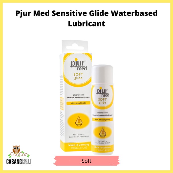Ready Pjur Med Sensitive Glide Waterbased Lubri-Cant