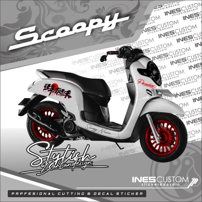 Stiker Scoopy Cutting Jepang (**)