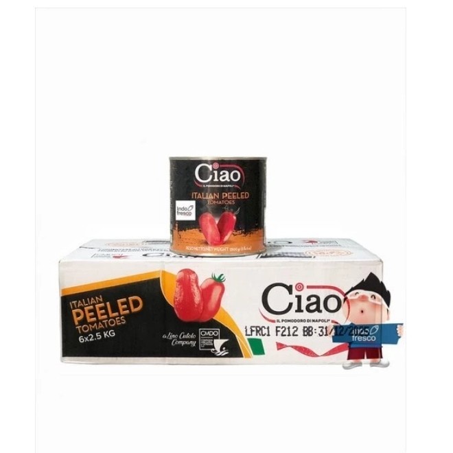 

HS ciao tomato peeled 2500gr