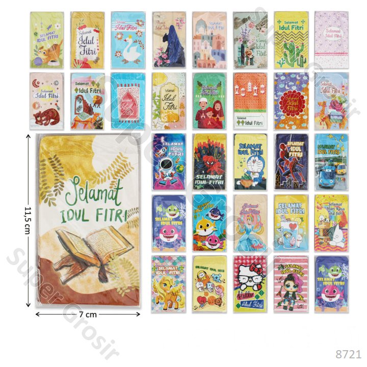 

Amplop Lebaran Amplop Hari Raya Idul Fitri Amplop THR Lebaran size M isi 8 Pcs [7x10 cm]