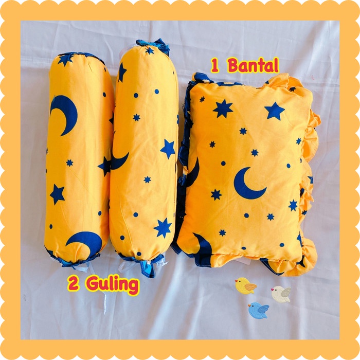 Promo Bantal set bayi Karakter set bantal guling Baru