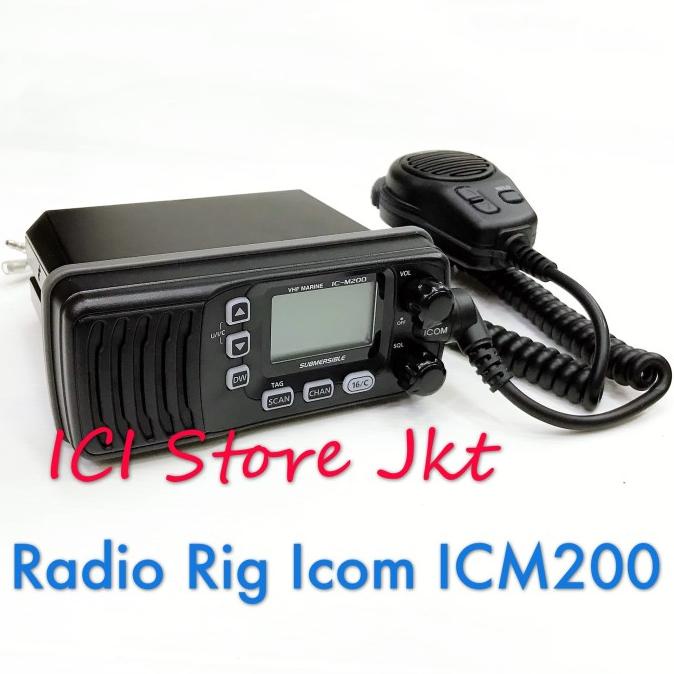 Radio Rig Icom IC M200 Marine (Original / Garansi Resmi)