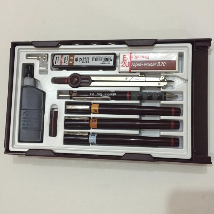 

SALE Rotring College Set 0,1- 0,3- 0,5 Termurah