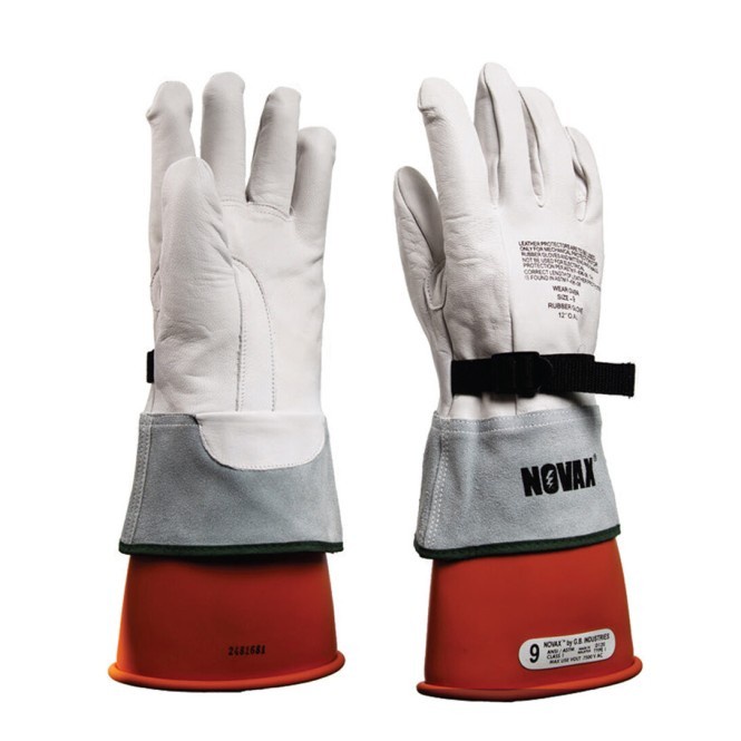 [Ori] Novax Protection Gloves Leather Protector Diskon