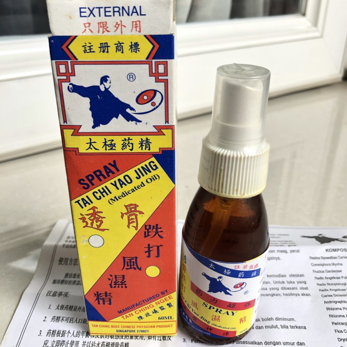 Promo Tai Chi Yao Jing Medicated Oil 60Ml