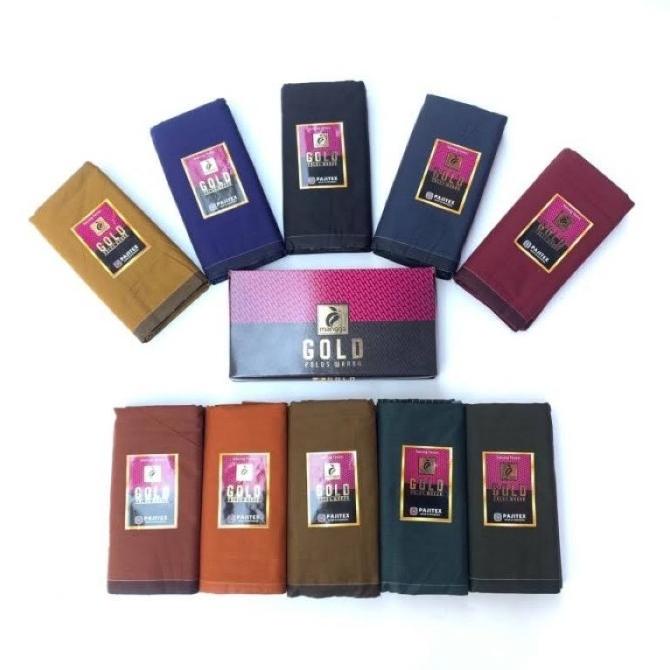 Sarung Mangga Gold Polos