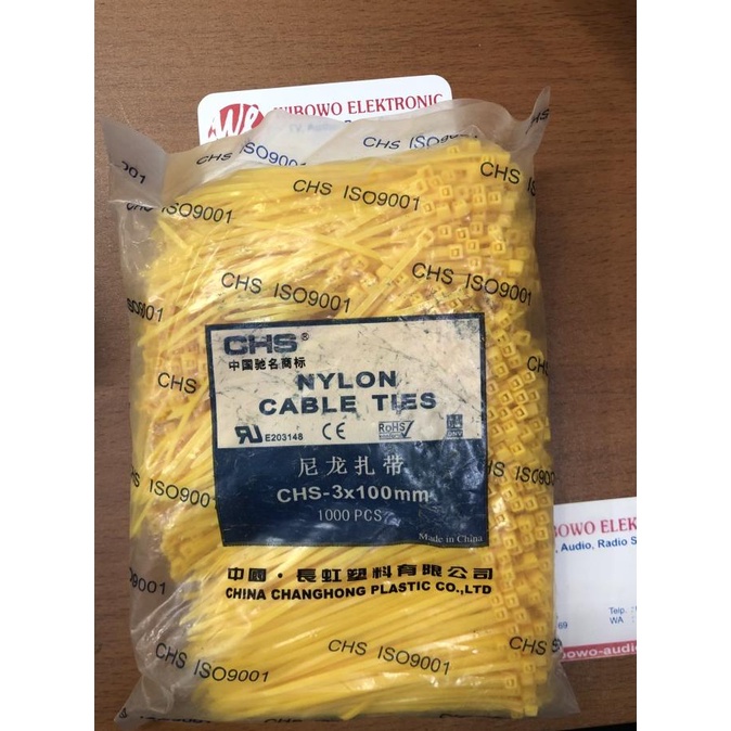 

Baru Kabel ties 3x100 cable tie pengikat kabel warna warni kabel nylon 10CM Berkualitas