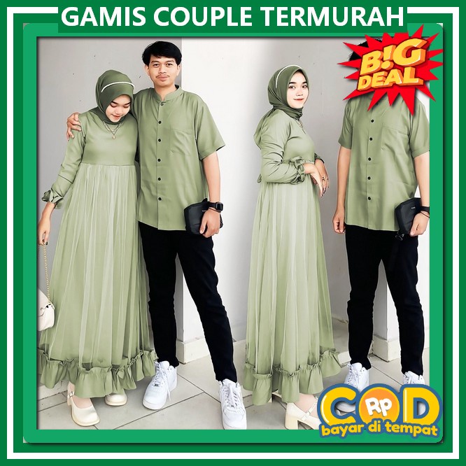 Gamis Kapelan Keluarga Terbaru 2024 Gambis Model Sekarang Kpel Baju Couple Pasangan Kekinian Gamiz M