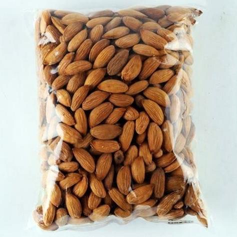 

TERLARIS - Kacang Almond Kupas 500GR Utuh Raw Almond Panggang Nuts Almon Roasted