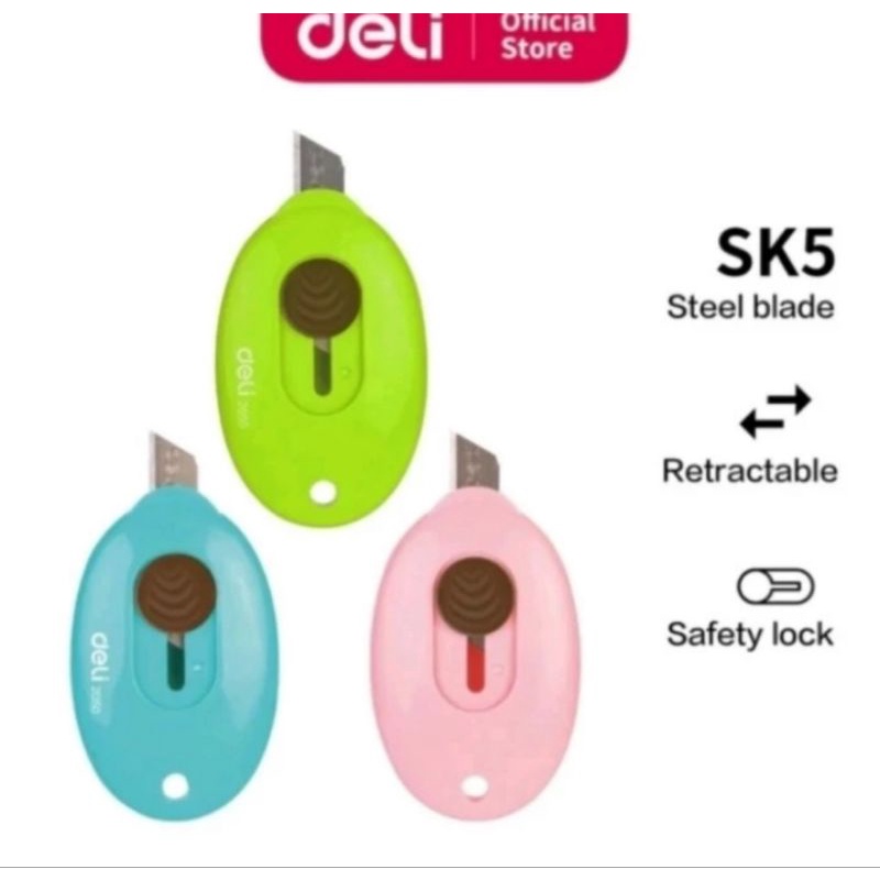 

YENYEN_ATK Comiko Cutter 2050/Pisau pemotong kecil Portable-Hijau