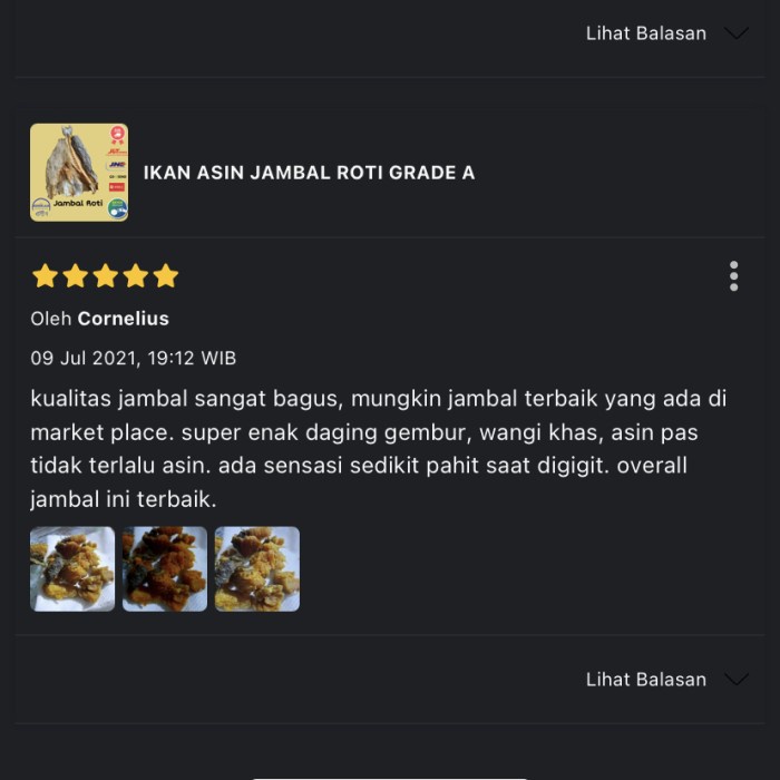 

Ikan Asin Jambal Roti Super 1000Gr (Grade A)