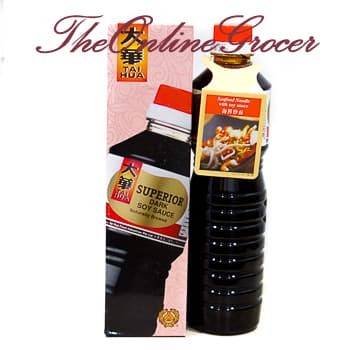 

Tai Hua Superior Dark Soy Sauce - Kecap Asin Superior 640Ml