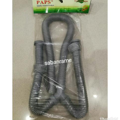 Selang Pembuangan Bak Cuci Piring Double 2 Lubang /Afur