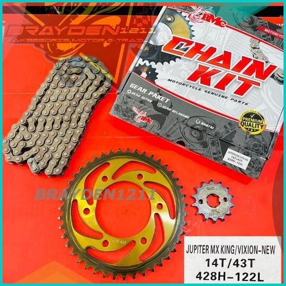 GEAR SET MOTOR VIXION VIXION NEW MX KING / GEAR PAKET MX KING VIXION 1