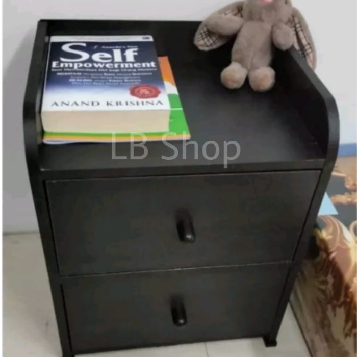 Promo Lemari Kayu Kecil Laci/Nakas Laci/Be Side Table Ukuran 47X39X50Cm