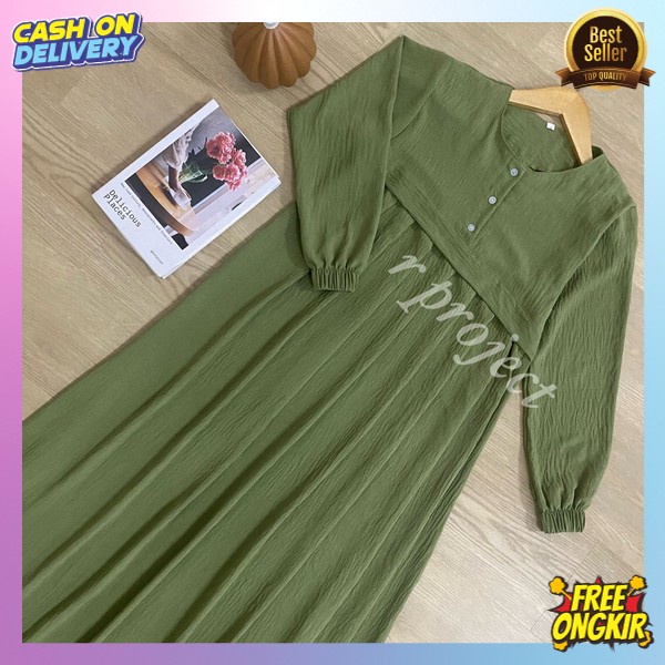Gsmis Syarii Modern Dres Perempuan Syari Gamis Terbaru 2024 Premium Bj Gammis Lebaran Buju Games Kek