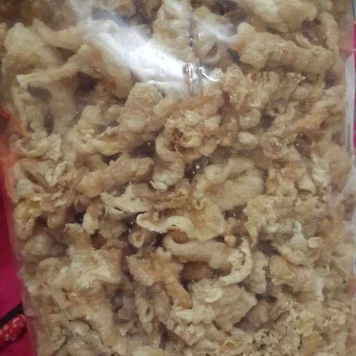 

Keripik - Keripik Kulit Ceker Tanpa Tepung 500 Gram
