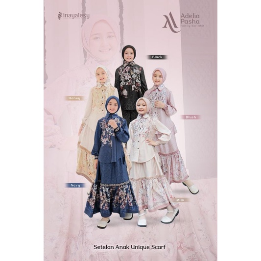 UNIQUE ONESET ONLY GRIL ADELIA PASHA SERIES INAYALESY