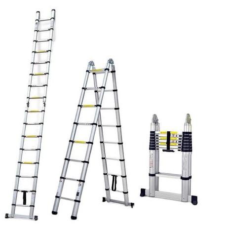 Tangga Lipat Aluminium Teleskopik 10.8M Double Telescopic 10.8Meter