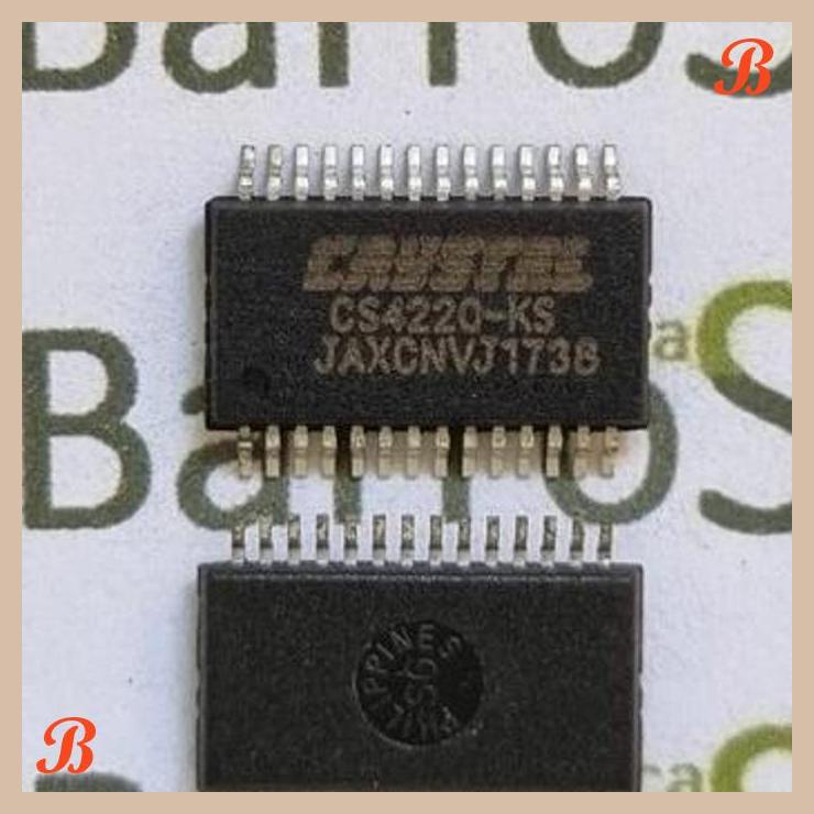 | ES | CS4220-KSZ CS4220-KS CS4220 CS 4220 IC CIRRUS LOGIC 24-BIT SSOP-28